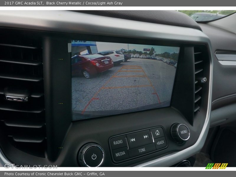 Black Cherry Metallic / Cocoa/Light Ash Gray 2017 GMC Acadia SLT