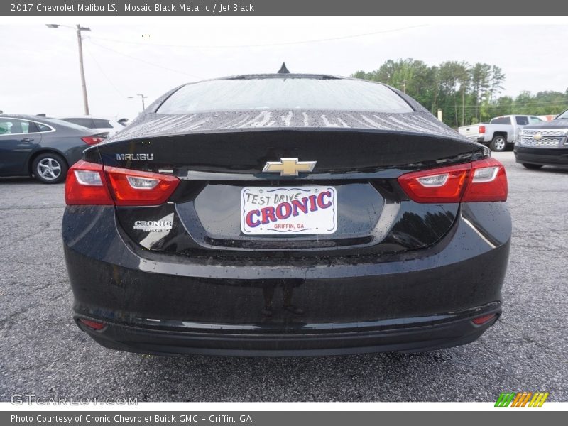 Mosaic Black Metallic / Jet Black 2017 Chevrolet Malibu LS