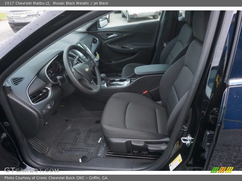 Mosaic Black Metallic / Jet Black 2017 Chevrolet Malibu LS
