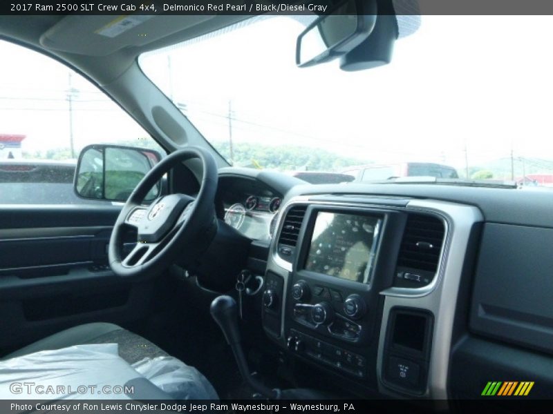 Delmonico Red Pearl / Black/Diesel Gray 2017 Ram 2500 SLT Crew Cab 4x4