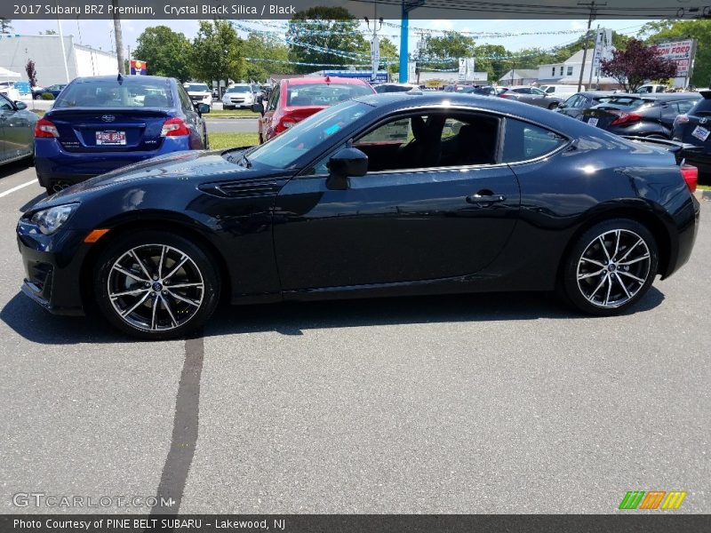 Crystal Black Silica / Black 2017 Subaru BRZ Premium