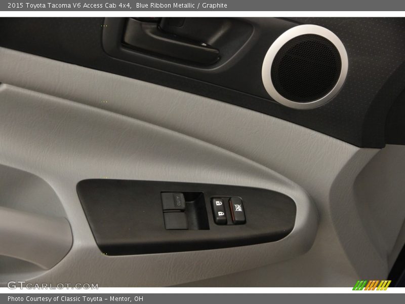 Blue Ribbon Metallic / Graphite 2015 Toyota Tacoma V6 Access Cab 4x4