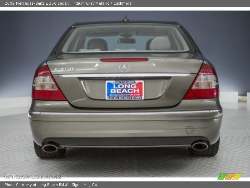 Indium Grey Metallic / Cashmere 2009 Mercedes-Benz E 350 Sedan