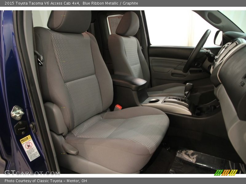 Blue Ribbon Metallic / Graphite 2015 Toyota Tacoma V6 Access Cab 4x4