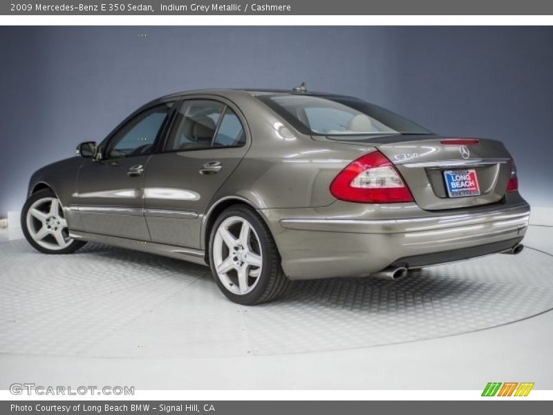 Indium Grey Metallic / Cashmere 2009 Mercedes-Benz E 350 Sedan