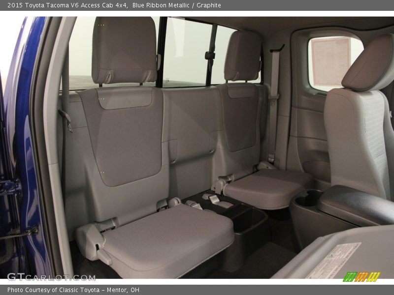 Blue Ribbon Metallic / Graphite 2015 Toyota Tacoma V6 Access Cab 4x4