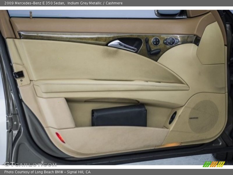 Indium Grey Metallic / Cashmere 2009 Mercedes-Benz E 350 Sedan