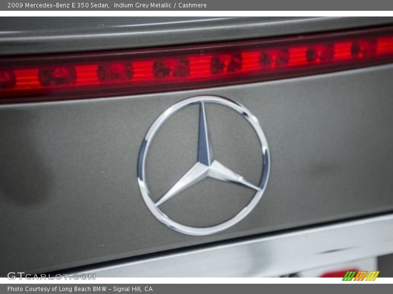 Indium Grey Metallic / Cashmere 2009 Mercedes-Benz E 350 Sedan