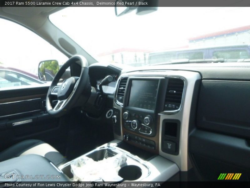 Delmonico Red Pearl / Black 2017 Ram 5500 Laramie Crew Cab 4x4 Chassis