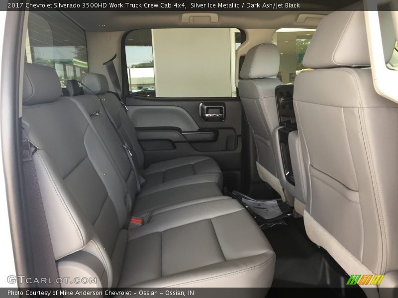 Silver Ice Metallic / Dark Ash/Jet Black 2017 Chevrolet Silverado 3500HD Work Truck Crew Cab 4x4