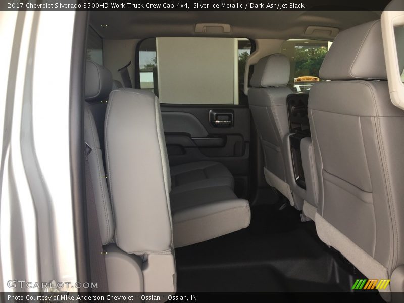 Silver Ice Metallic / Dark Ash/Jet Black 2017 Chevrolet Silverado 3500HD Work Truck Crew Cab 4x4