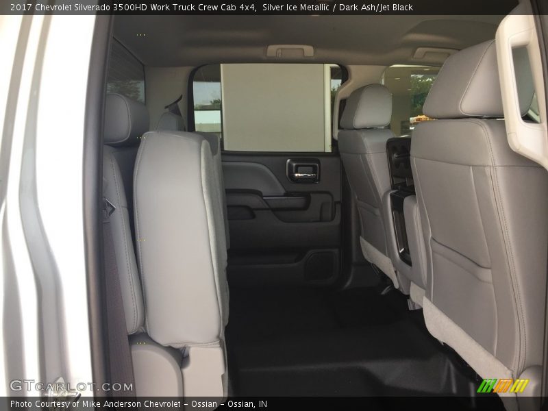 Silver Ice Metallic / Dark Ash/Jet Black 2017 Chevrolet Silverado 3500HD Work Truck Crew Cab 4x4