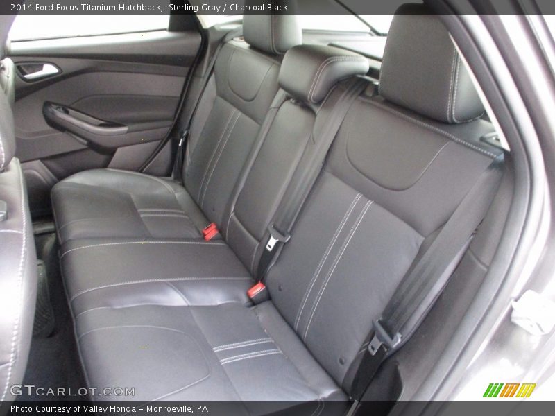 Sterling Gray / Charcoal Black 2014 Ford Focus Titanium Hatchback