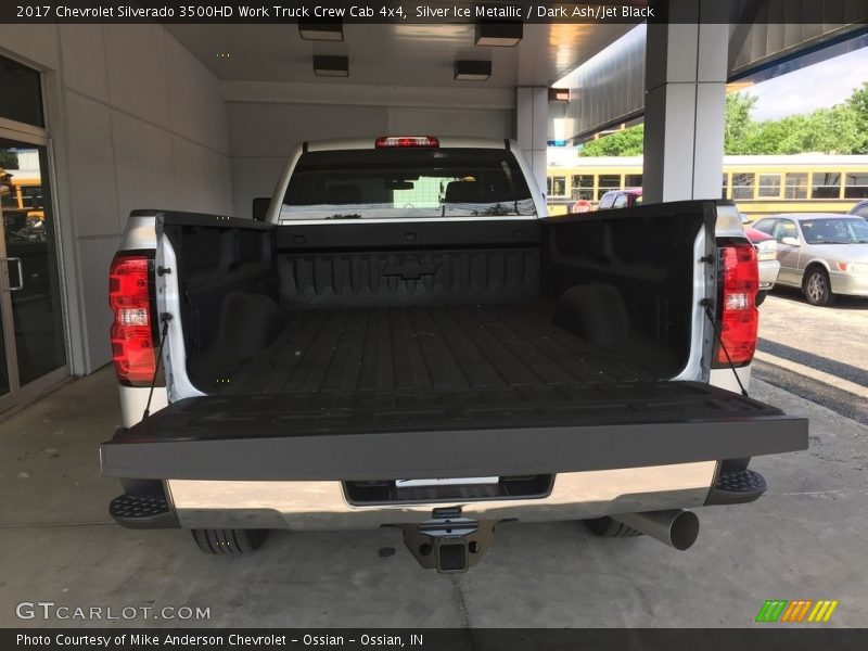 Silver Ice Metallic / Dark Ash/Jet Black 2017 Chevrolet Silverado 3500HD Work Truck Crew Cab 4x4