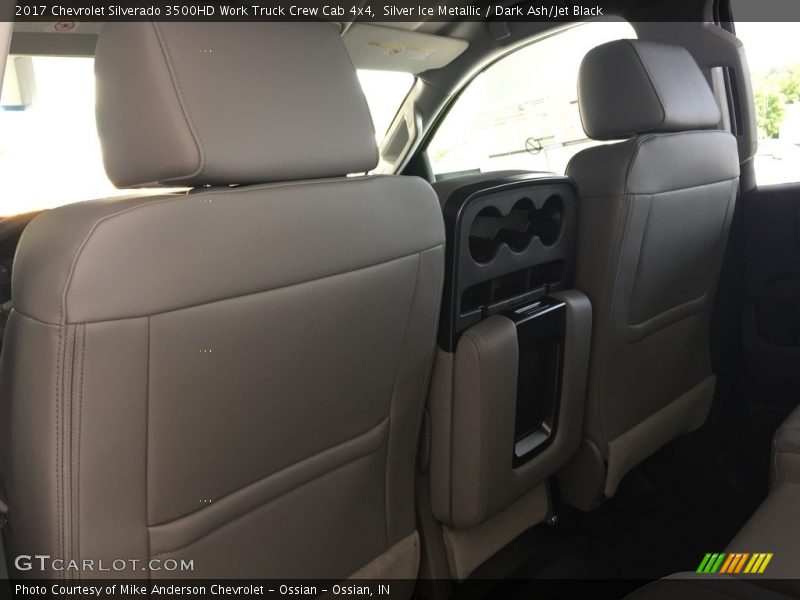 Silver Ice Metallic / Dark Ash/Jet Black 2017 Chevrolet Silverado 3500HD Work Truck Crew Cab 4x4
