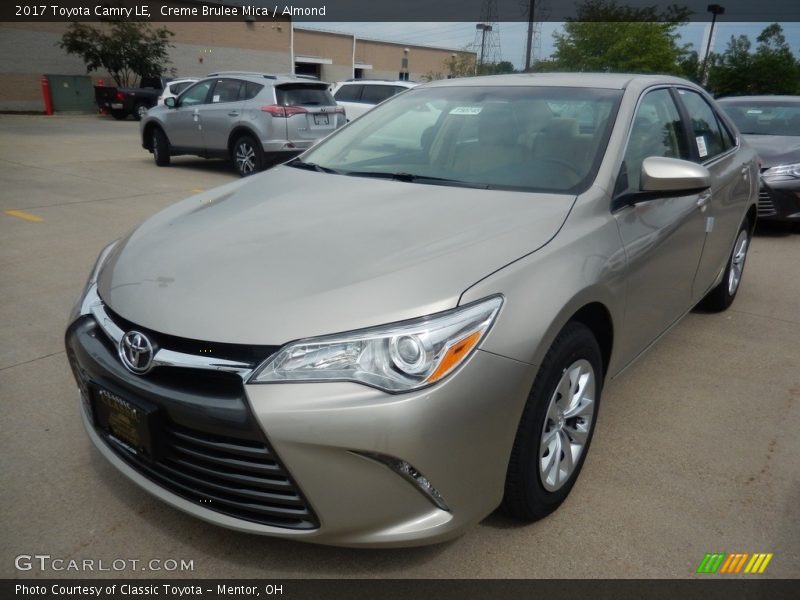 Creme Brulee Mica / Almond 2017 Toyota Camry LE