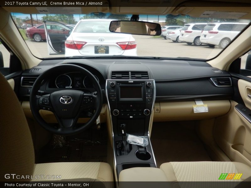 Creme Brulee Mica / Almond 2017 Toyota Camry LE