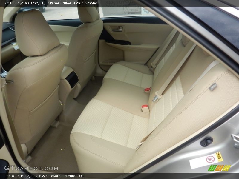 Creme Brulee Mica / Almond 2017 Toyota Camry LE