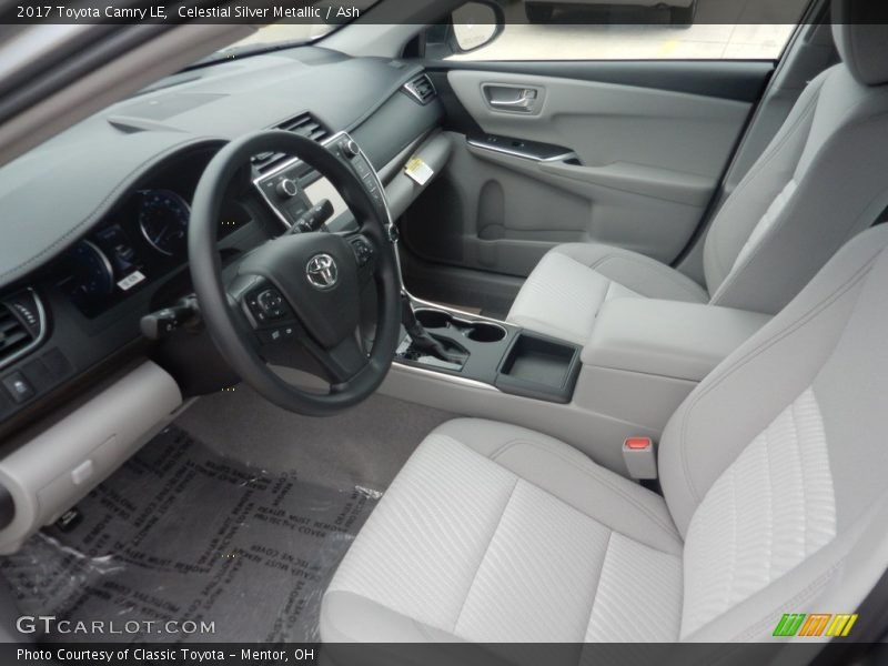 Celestial Silver Metallic / Ash 2017 Toyota Camry LE