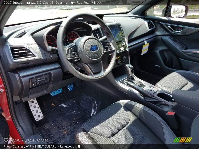 Lithium Red Pearl / Black 2017 Subaru Impreza 2.0i Sport 5-Door