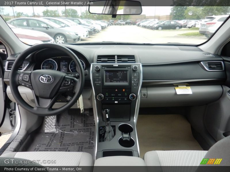 Celestial Silver Metallic / Ash 2017 Toyota Camry LE