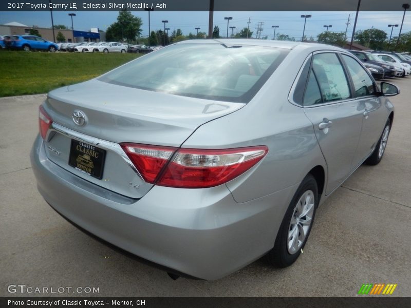 Celestial Silver Metallic / Ash 2017 Toyota Camry LE