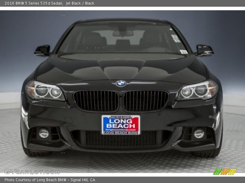 Jet Black / Black 2016 BMW 5 Series 535d Sedan
