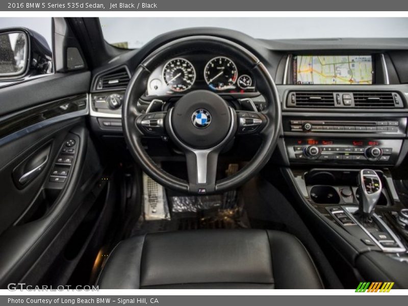 Jet Black / Black 2016 BMW 5 Series 535d Sedan