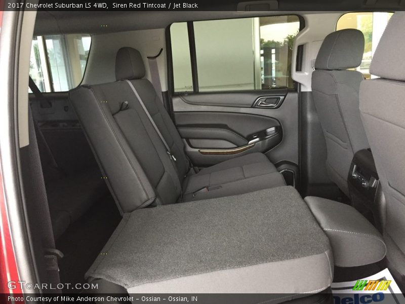 Siren Red Tintcoat / Jet Black 2017 Chevrolet Suburban LS 4WD