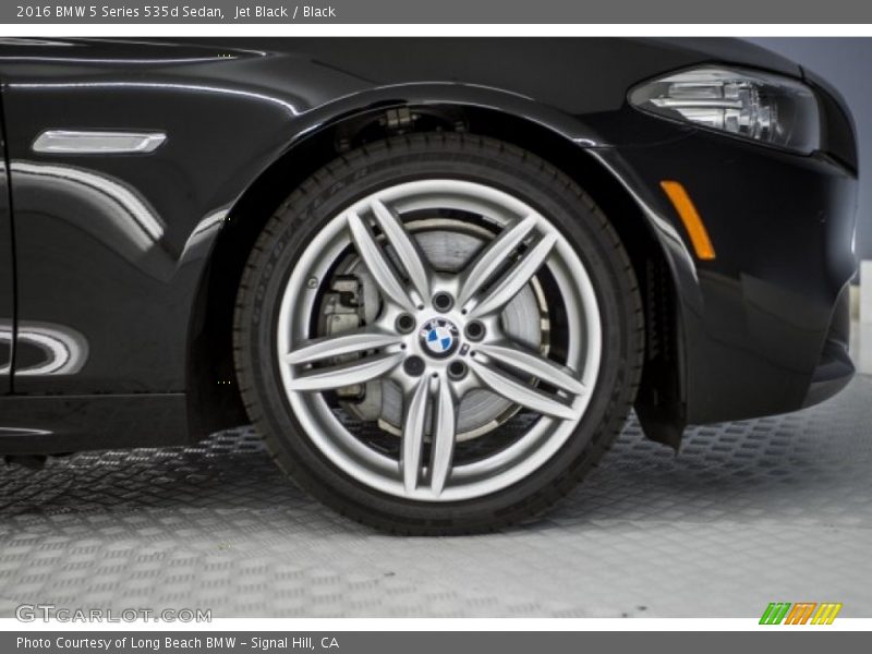 Jet Black / Black 2016 BMW 5 Series 535d Sedan