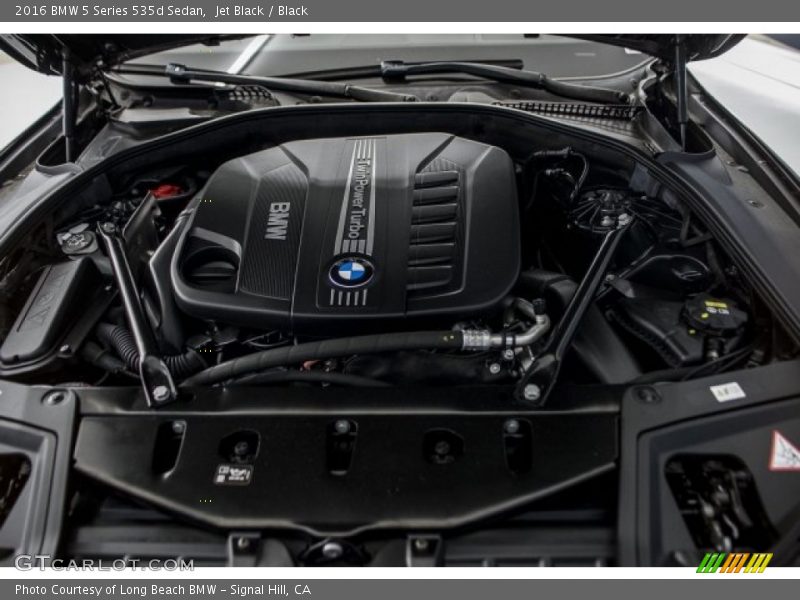 Jet Black / Black 2016 BMW 5 Series 535d Sedan