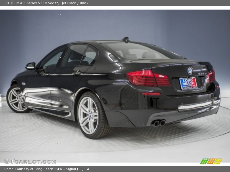 Jet Black / Black 2016 BMW 5 Series 535d Sedan