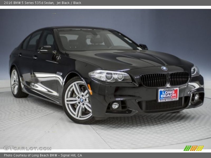 Jet Black / Black 2016 BMW 5 Series 535d Sedan