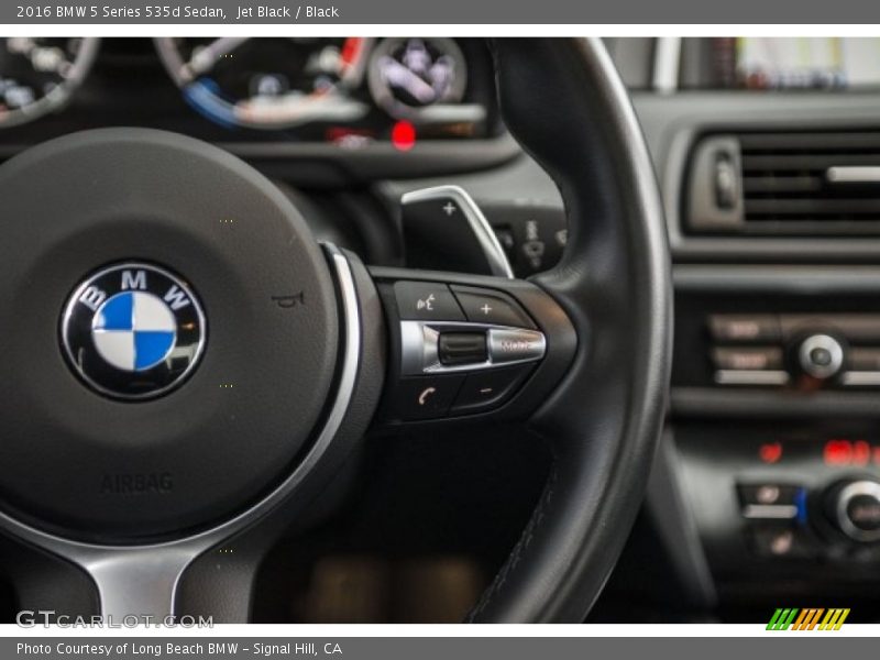 Jet Black / Black 2016 BMW 5 Series 535d Sedan