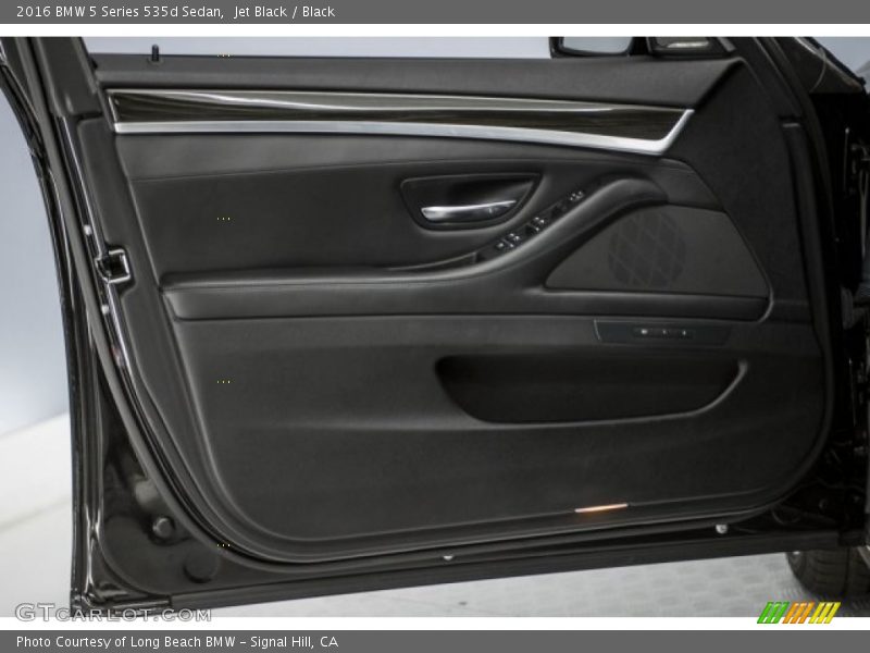 Jet Black / Black 2016 BMW 5 Series 535d Sedan