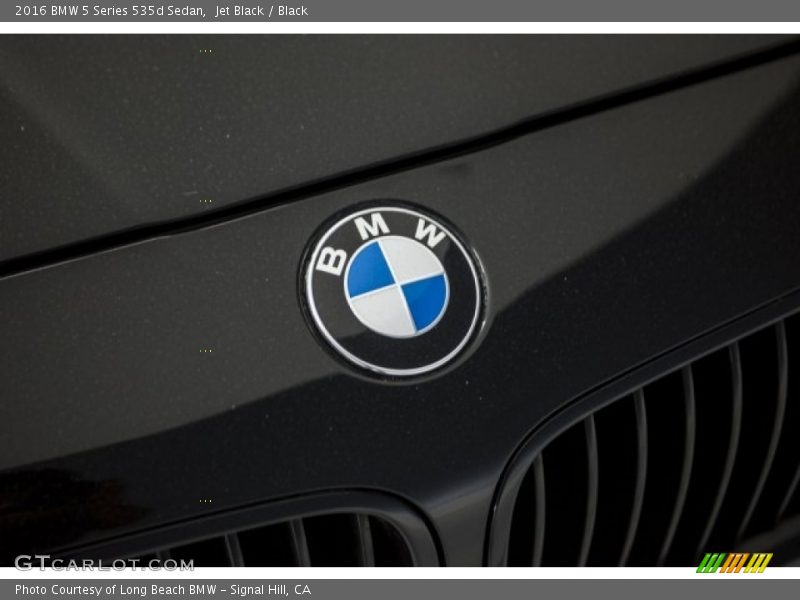 Jet Black / Black 2016 BMW 5 Series 535d Sedan