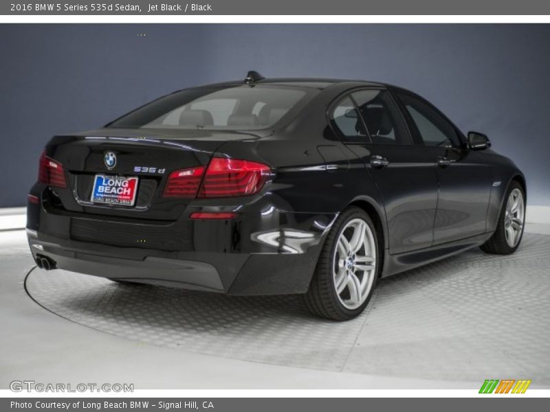 Jet Black / Black 2016 BMW 5 Series 535d Sedan