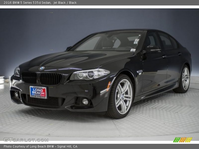 Jet Black / Black 2016 BMW 5 Series 535d Sedan