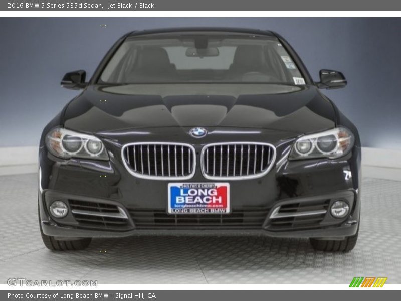 Jet Black / Black 2016 BMW 5 Series 535d Sedan