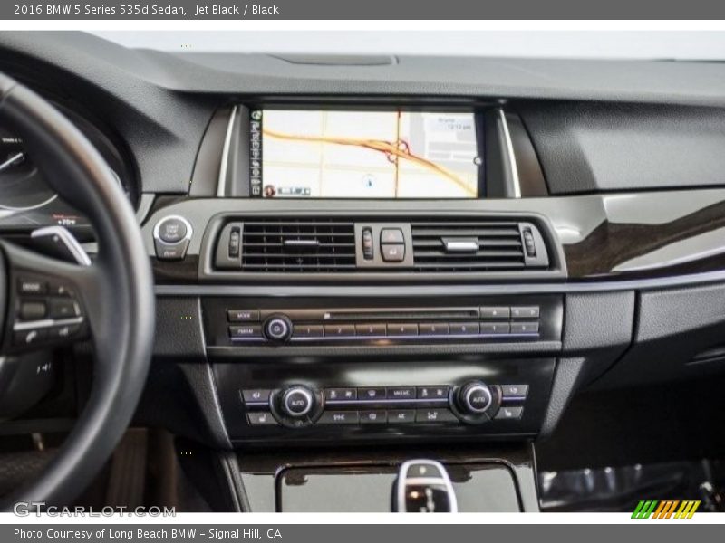 Jet Black / Black 2016 BMW 5 Series 535d Sedan
