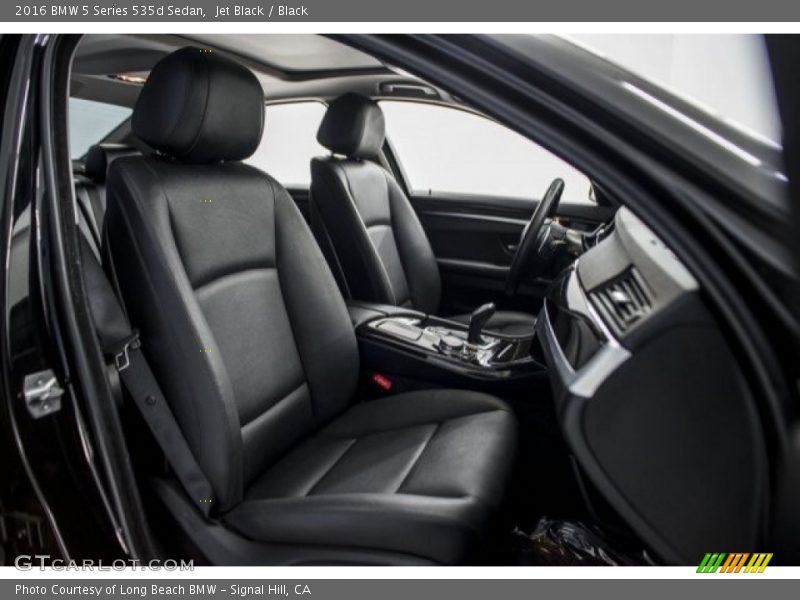 Jet Black / Black 2016 BMW 5 Series 535d Sedan