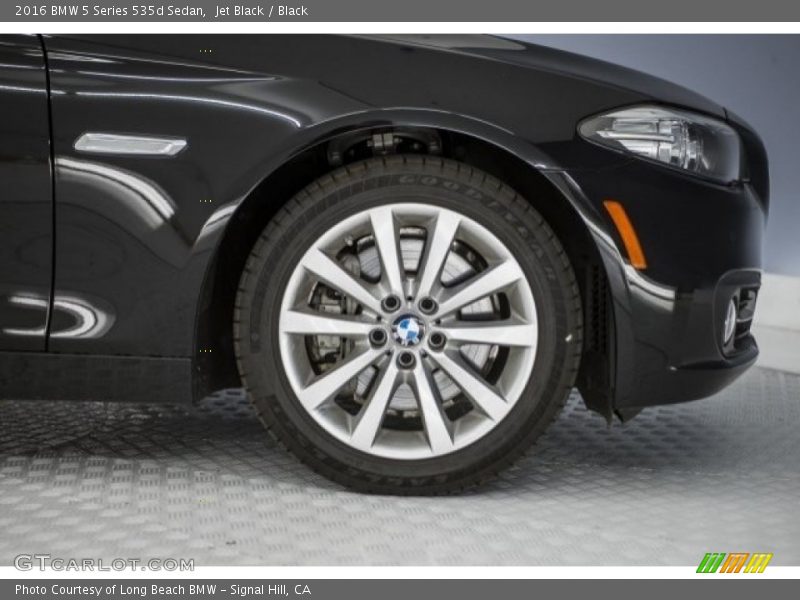 Jet Black / Black 2016 BMW 5 Series 535d Sedan