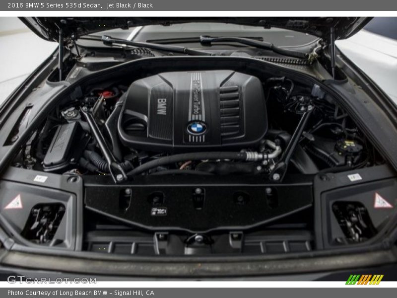 Jet Black / Black 2016 BMW 5 Series 535d Sedan