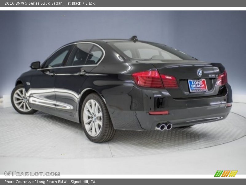 Jet Black / Black 2016 BMW 5 Series 535d Sedan