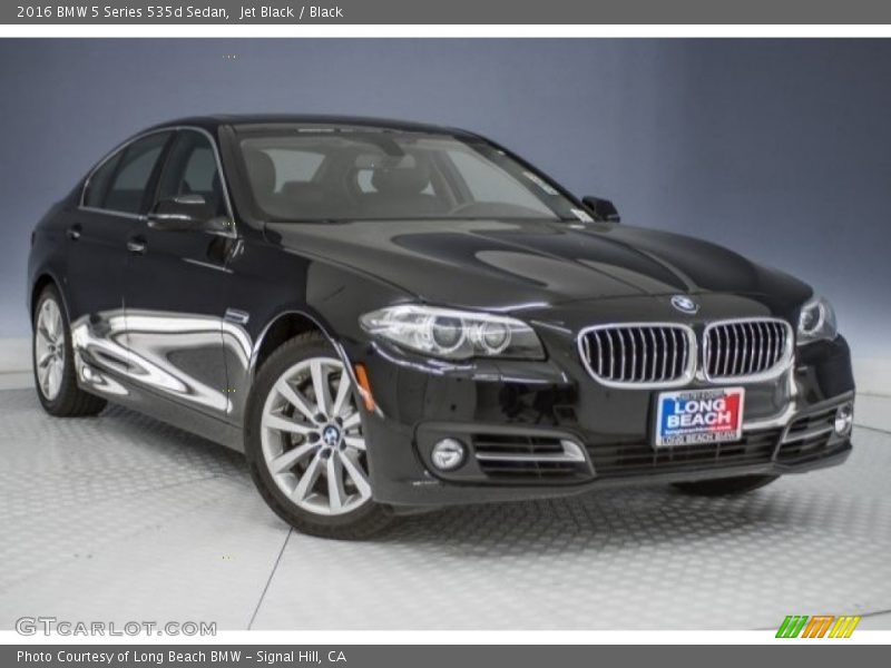 Jet Black / Black 2016 BMW 5 Series 535d Sedan
