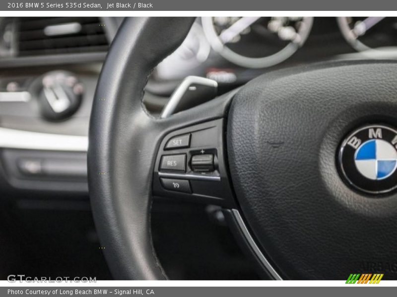 Jet Black / Black 2016 BMW 5 Series 535d Sedan