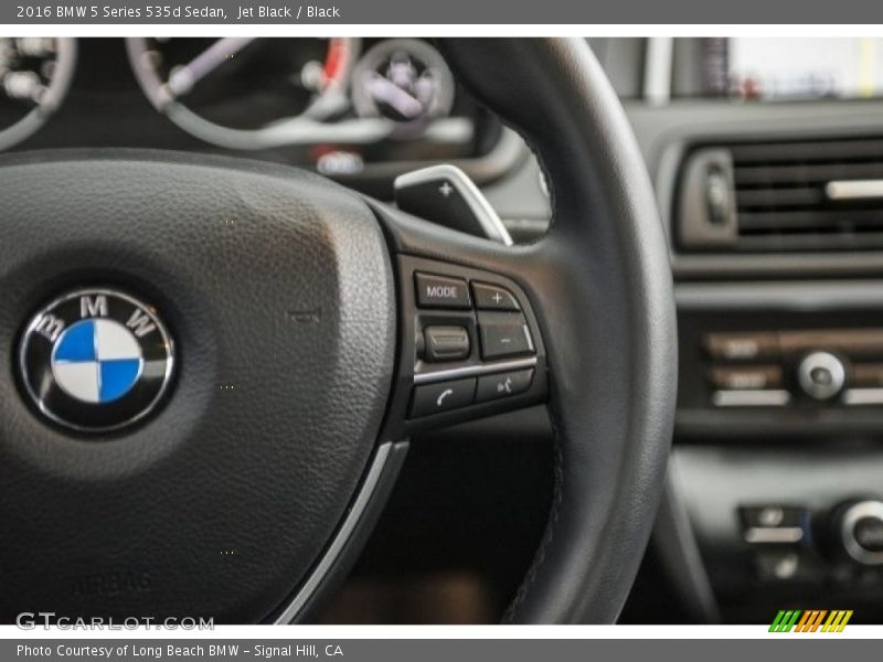 Jet Black / Black 2016 BMW 5 Series 535d Sedan