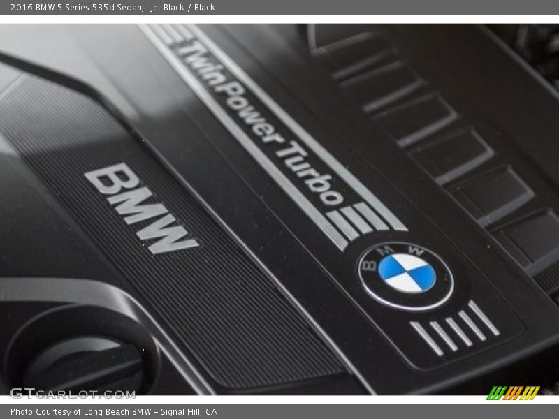 Jet Black / Black 2016 BMW 5 Series 535d Sedan