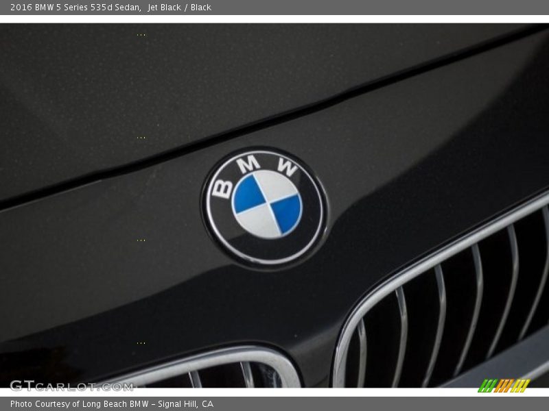 Jet Black / Black 2016 BMW 5 Series 535d Sedan