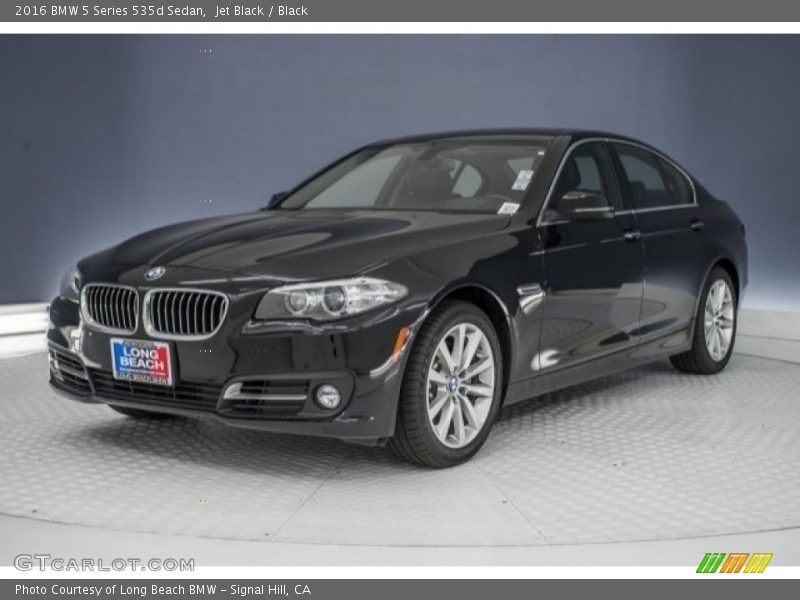 Jet Black / Black 2016 BMW 5 Series 535d Sedan